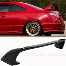 2006 07 08 09 2010 2011 Honda Civic Coupe 2 Door Mugen Style Spoiler Gloss Black