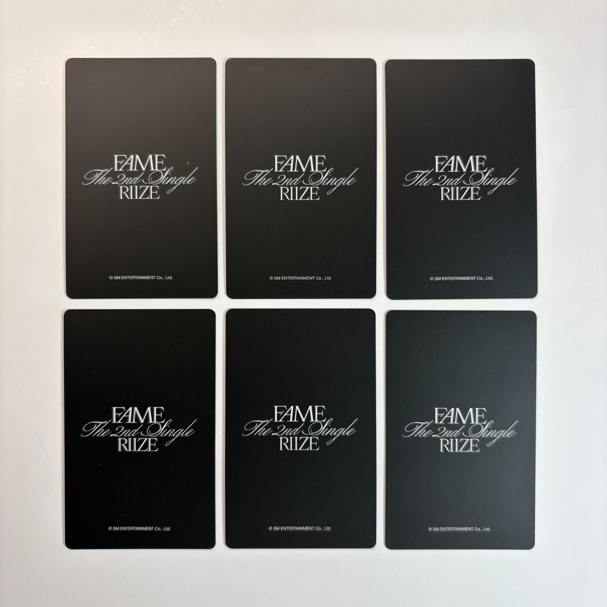 RIIZE] The 2nd Single 'FAME' WEVERSE Exclusive POB Photocard (New
