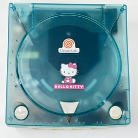SEGA Dreamcast Hello Kitty Skeleton Green Console CIB Keyboard VMU Tested Japan