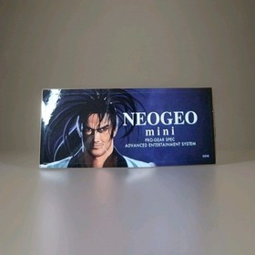 SNK NEOGEO MINI FULL SET OF 12 Console Character Stickers JAPANESE MARKET RARE