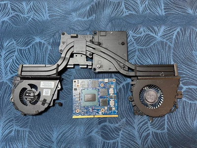 NVIDIA Mobile Quadro M2200 4GB MXM für HP ZBook 15 G4 + Kompletes Kühler+Lüfter