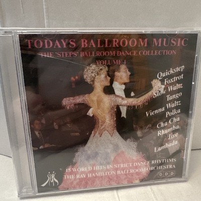 Todays Ballroom Music Volume 1 the Steps Ballroom Dance Collection CD