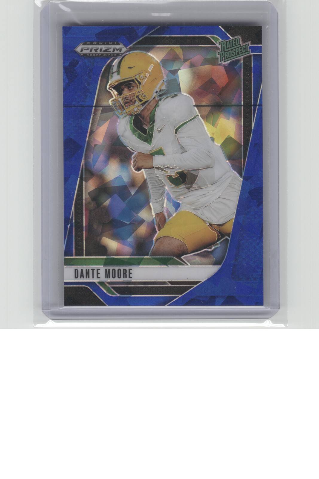 2025 Panini Prizm Draft Picks #164 Dante Moore Prizms Blue Ice #/149 B3R3C164