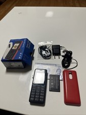 Nokia 108 - Schwarz/Rot, ohne Simlock, Originalverpackung