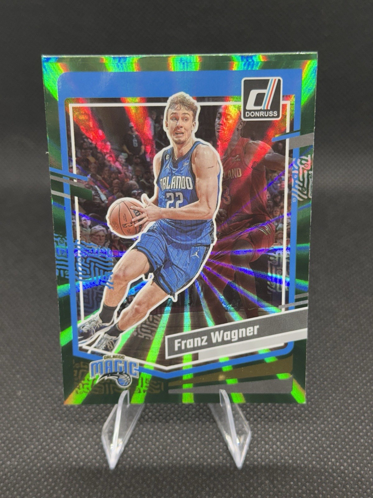 2021-22 Donruss #235 Franz Wagner Holo Green Laser