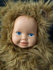 Anne Geddes Fuzzy Baby Bear Doll with Removable Outfit/Costume 17" — photo 2