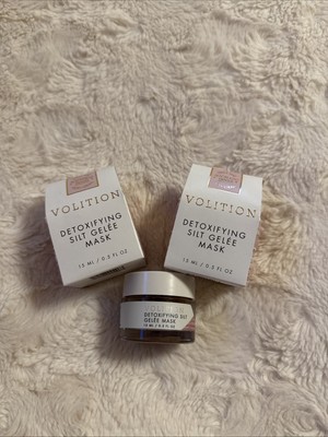 VOLITION Detoxifying Silt Gelee Mask - SET OF 2 - NEW IN BOX