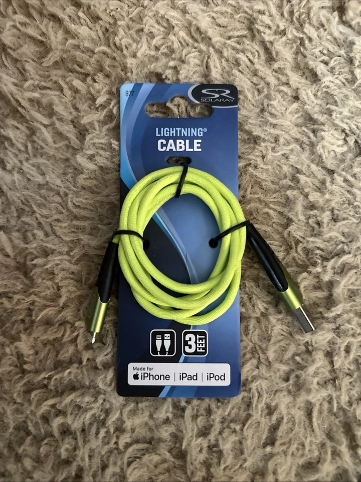 iPhone charger fast charging tangle free 3ft USB to iPhone iPad iPod iPhone  - Image 4 of 4