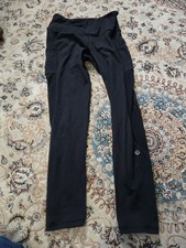 Lululemon Black Leggings Size Uk 8 US4