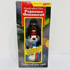 Vintage Handcrafted Large Snowman Ornament