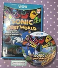 Sonic Lost World - Nintendo Wii U Game & Case