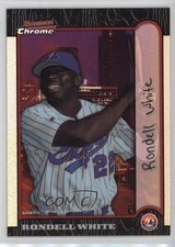 1999 Bowman Chrome International Refractor 93/100 Rondell White #249 g7c