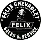 VINTAGE CHEVROLET PORCELAIN SIGN GENERAL MOTORS DEALERSHIP GAS OIL FORD FELIX