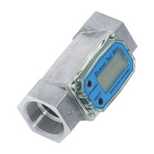 10.5-74 GPM Digital Turbine Flow Meter 1.5inch For Liquid Water Fuel Flow Meter
