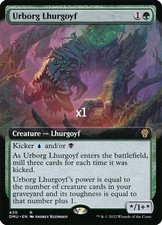 MTG Borderless Dominaria United DMU Urborg Lhurgoyf MINT