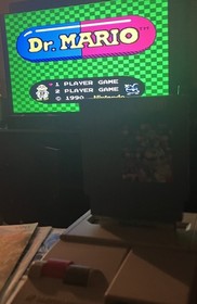 Super Dr Mario Bros 1 2 3 Nes Nintendo Cartridge Manual Lot Tested Pls Read