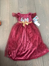 Disney Princess Size 2T Pajama Gown Dress New