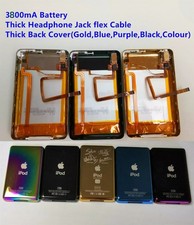 3800mAh Replacement Battery Thick Back Cover for iPod 5 5.5 6 7 Classic Video