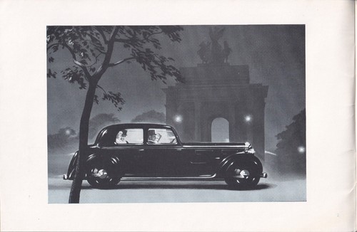 ROVER RANGE, SALOON CARS ONLY BROCHURE, DATED SEPTEMBER 1938. - Picture 2 of 12