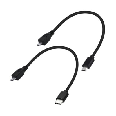 USB C Data Cable Mini USB to USB C OTG Cable for DSLR Camera Smartphones