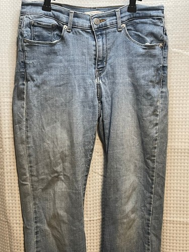 Levi's Vaqueros Mujer 8 Clásico Bota 28 x 29 Azul - Imagen 10 de 13