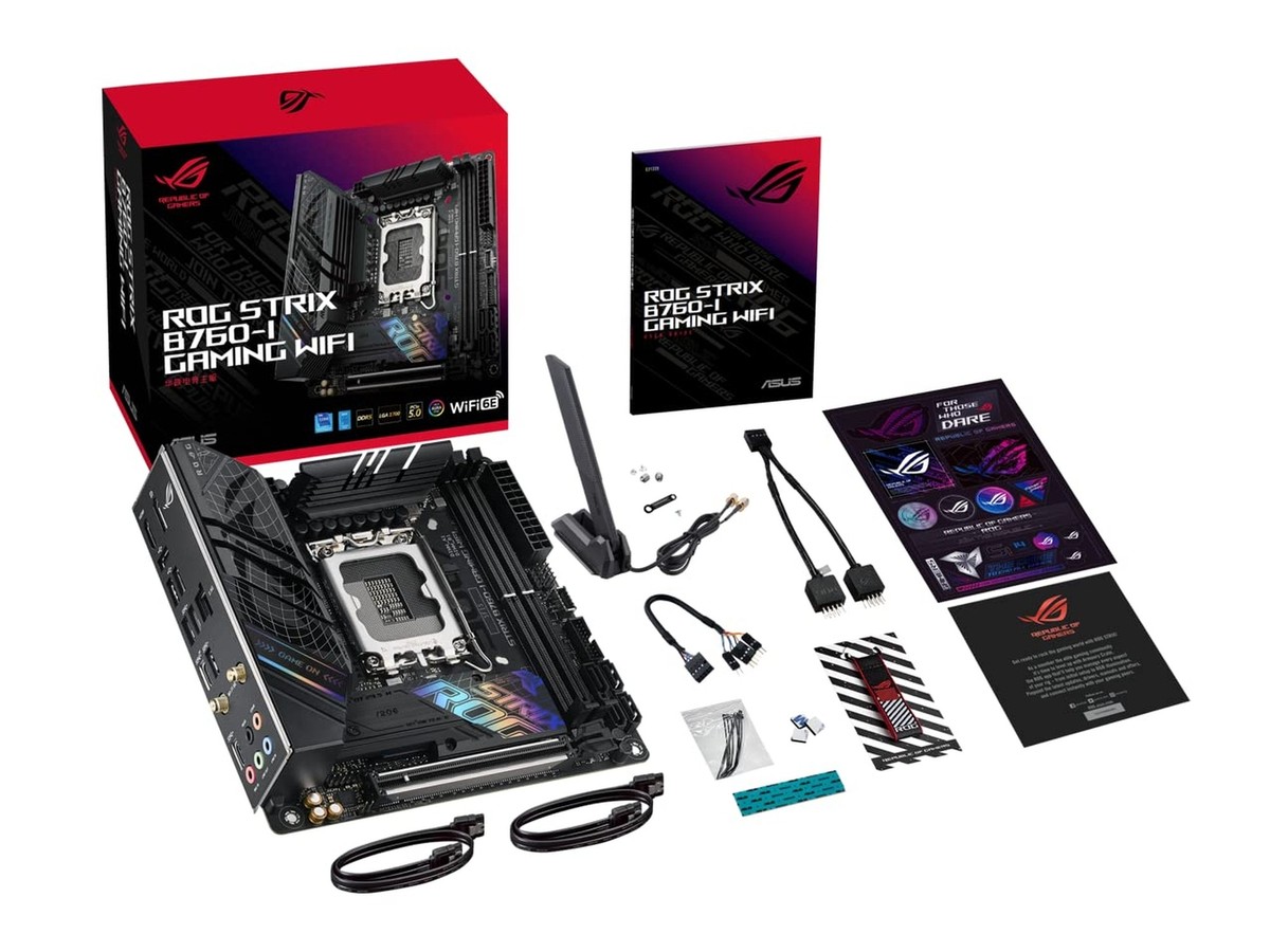 ASUS ROG STRIX B760-I GAMING WIFI LGA 1700 Intel Motherboard