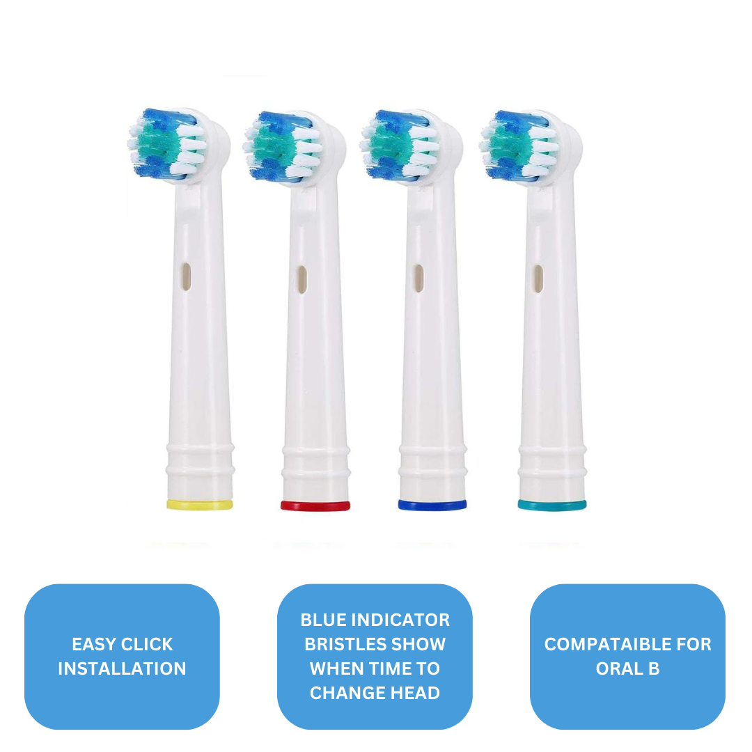 Oral B Toothbrush Heads Electric OralB Compatible Replacement Tooth