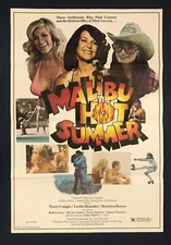 MALIBU HOT SUMMER (1981) Original Folded Movie Poster