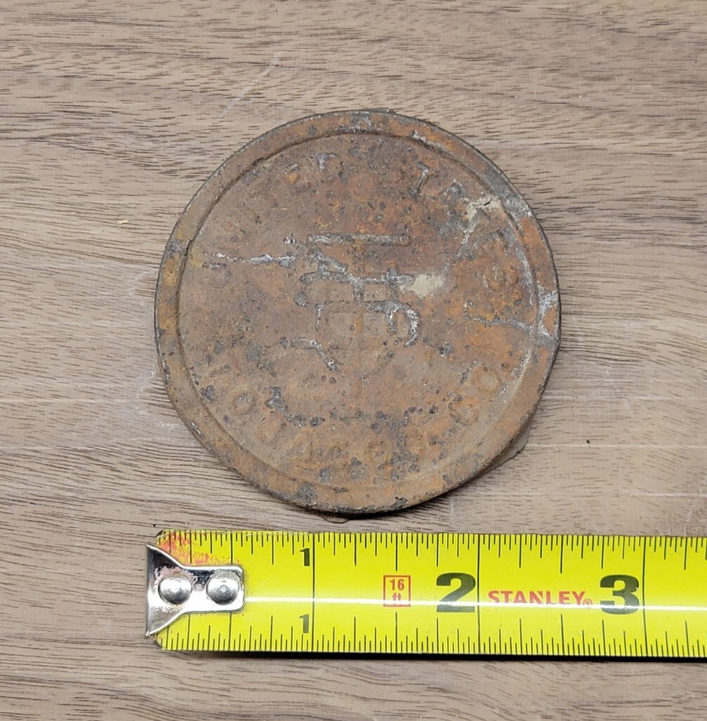 Vintage United States Tobacco Company Snuff Lid