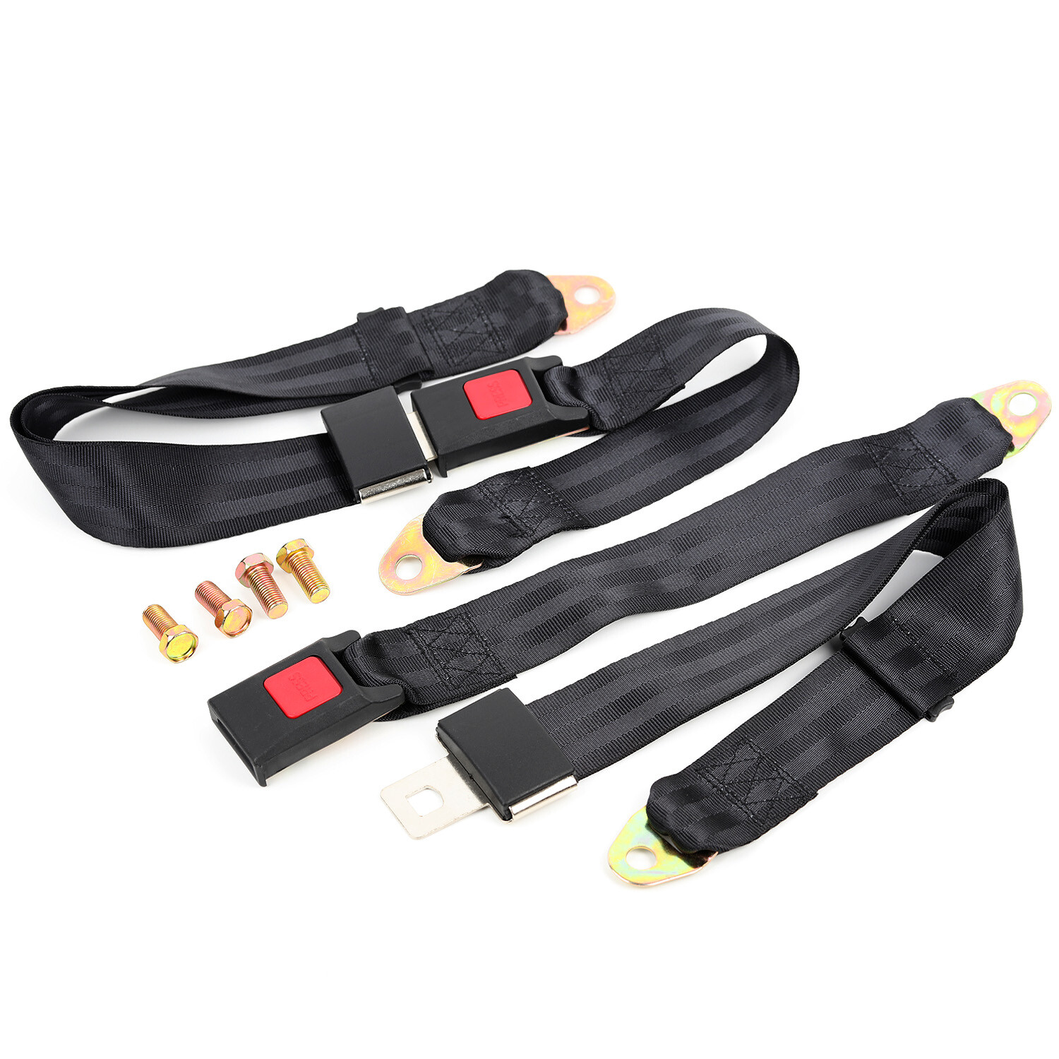 2pcs MODIGT Truck Forklifts bus Two Point Buckle Seat Safety Belt