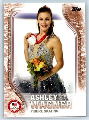 Ashley Wagner 2018 Topps US Winter Olympic Team Bronze RC USA #US-13