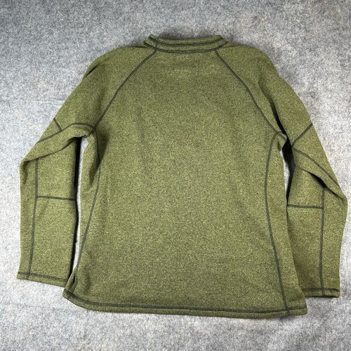 The North Face Sweater Men's XL Knit Fleece Crew Neck Pullover Sweatshirt Green - Picture 7 of 9