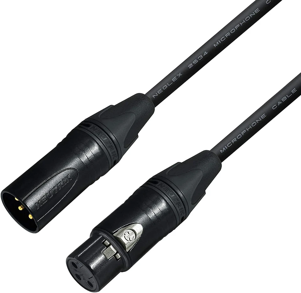 2Foot-Mogami 2534 Quad Balanced XLR |Neutrik Gold XLR Male to Female - Image 2 of 4