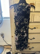 Women's Guess Pink Black Lily  Dress Sz S New Without Tags