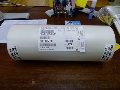 FLEXcon Classics Plus 13092 Matte Laminating Film 13.5'' X 375ft  1mil 1 roll NEW