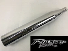 500-0122 Rinehart Racing Chrome LEFT Replacement Muffler Cannister 17-20 Touring