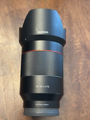 Samyang AF 35mm f/1.4 FE Lens for Sony E - Black