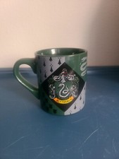Harry Potter Slytherin House Crest Ceramic Mug, 14 Ounces