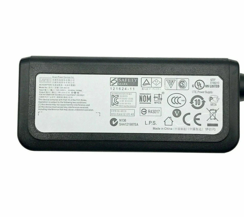 New Original OEM 19V AC Adapter for BenQ VZ2770 VZ2770-B VZ2770H Stylish Monitor - Image 2 of 4