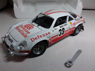 MACADAM 1/20 アルピーヌA110 MACADAM 1/20 ALPINE RENAULT A110 1600S RMC DEFENSE MONDIALE RARE