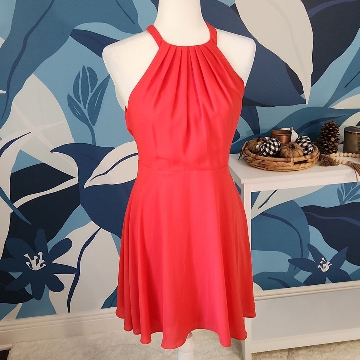 strapless open back dress Satin Open Back Maxi Dress Coral Rose