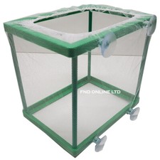  Aquarium Fish Hatchery Tank Guppy Breeding Box Breeder Baby Fry Net Trap EGG 