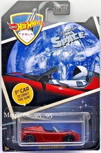 Hot Wheels Hobbys Hot Wheels 08 Tesla Roadster Space