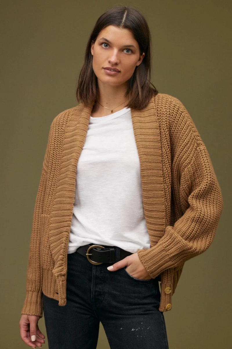 Deep top v cardigan