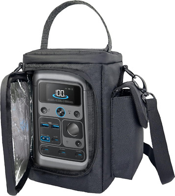 Waterproof Travel Bag Compatible with Anker SOLIX C300 DC Power Bank Station Out
