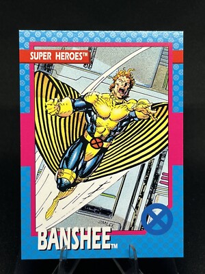 BANSHEE 1992 Impel Marvel X-Men #21 SUPER HEROES