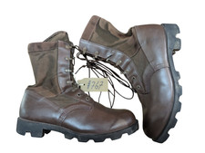 WELLCO WP Army Issue Brown Combat Jungle Boots Size 10M UK #767