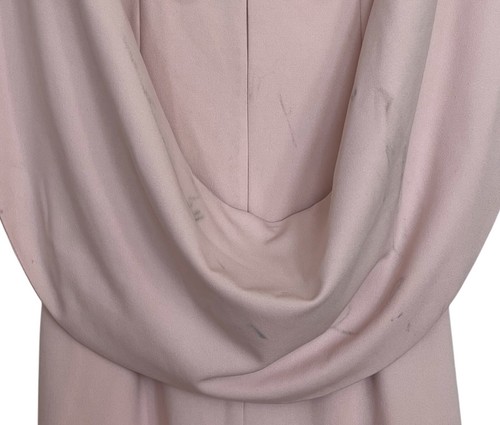 Betsy And Adam Dress Womens Size 16 Pink Sheath Draped Cape Sleeve - 第 4/10 張圖片