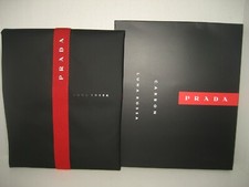 NEW PRADA Luna Rossa Men Unisex XL Jet Set Toiletry Bag Travel Pouch Dopp Kit BX