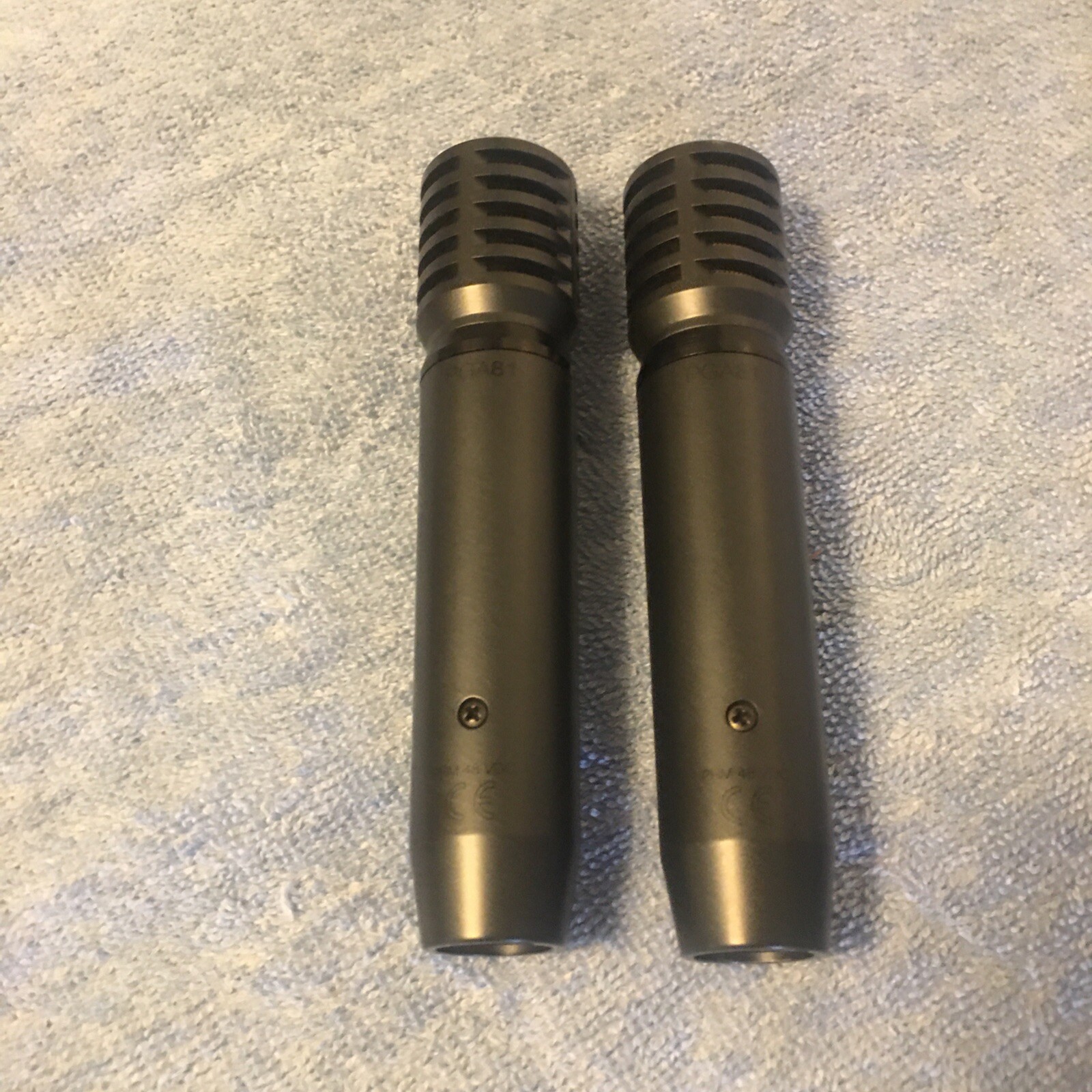 Shure Condenser Mics Pair Set Of 2 PGA81 Drum Cymbals Hihats Overhead